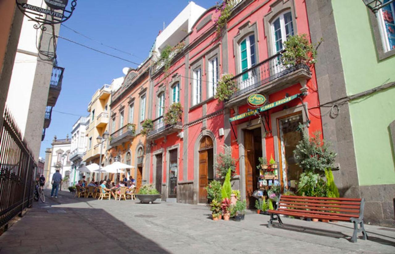 Homeforguest Cozy Loft With Parking Next To The Arucas Cathedral Exterior foto